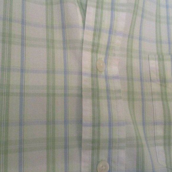 Gap Mens Plaid Oxford Shirt sz L Preppy Button Down - Picture 4 of 12